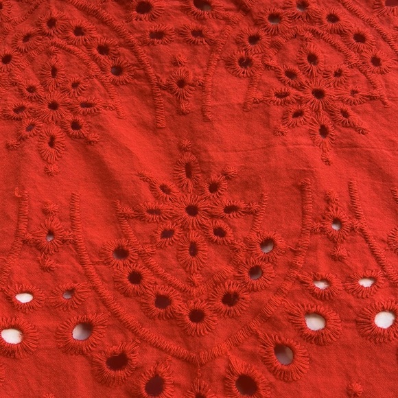 Boho babydoll bell-sleeved blouse M-L - Picture 3 of 9